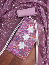 Unstitched suit set for Navratri night